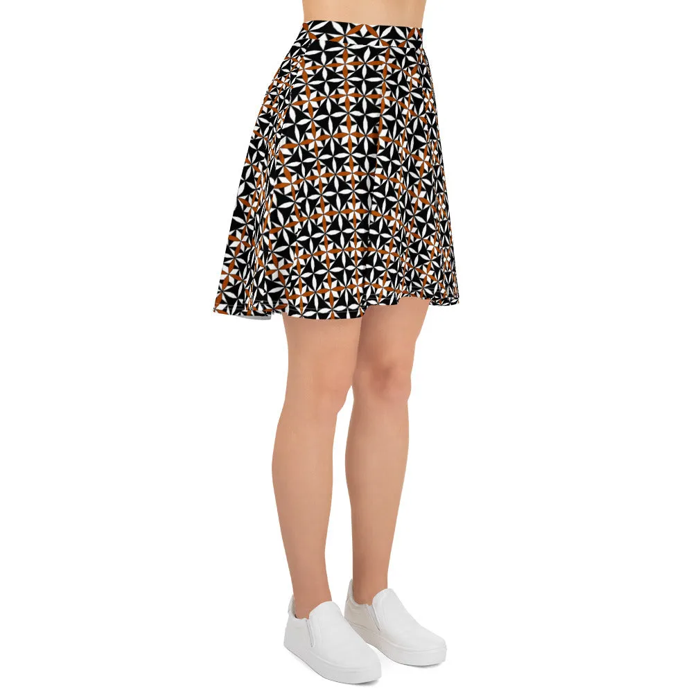 Pueblo Nights Skater Skirt