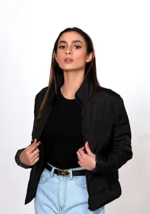 Puffer Jacket - Black