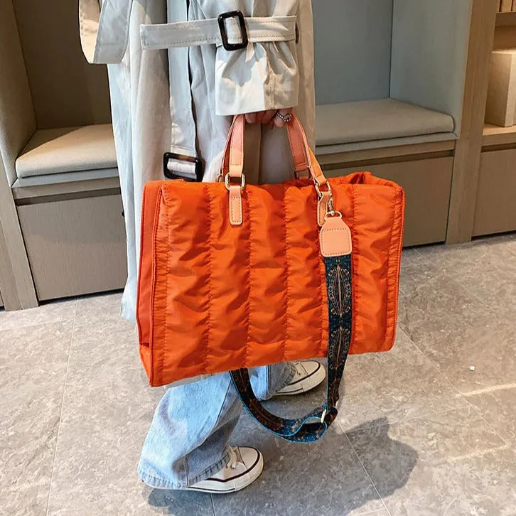 Puffer Midi Tote