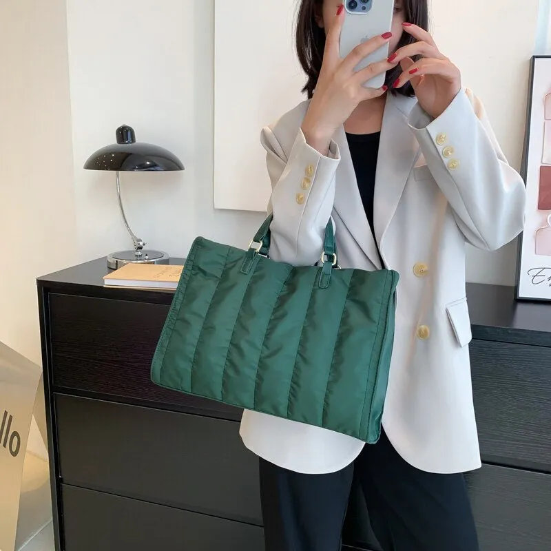 Puffer Midi Tote