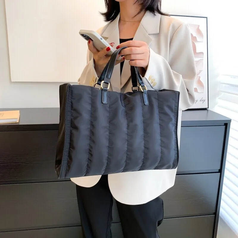 Puffer Midi Tote