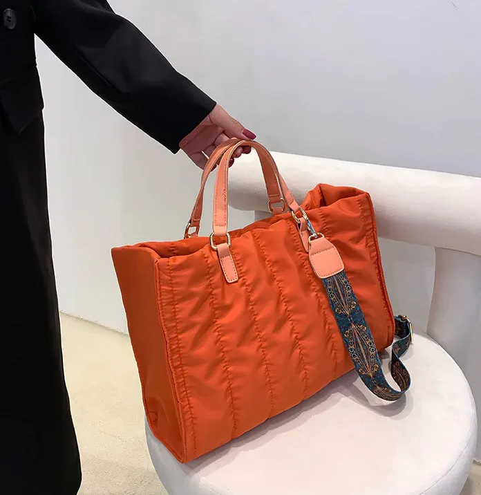 Puffer Midi Tote