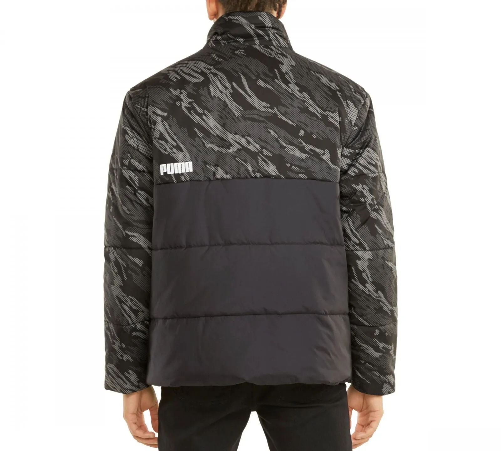 Puma Men's Padded Puffer Camo Jacket