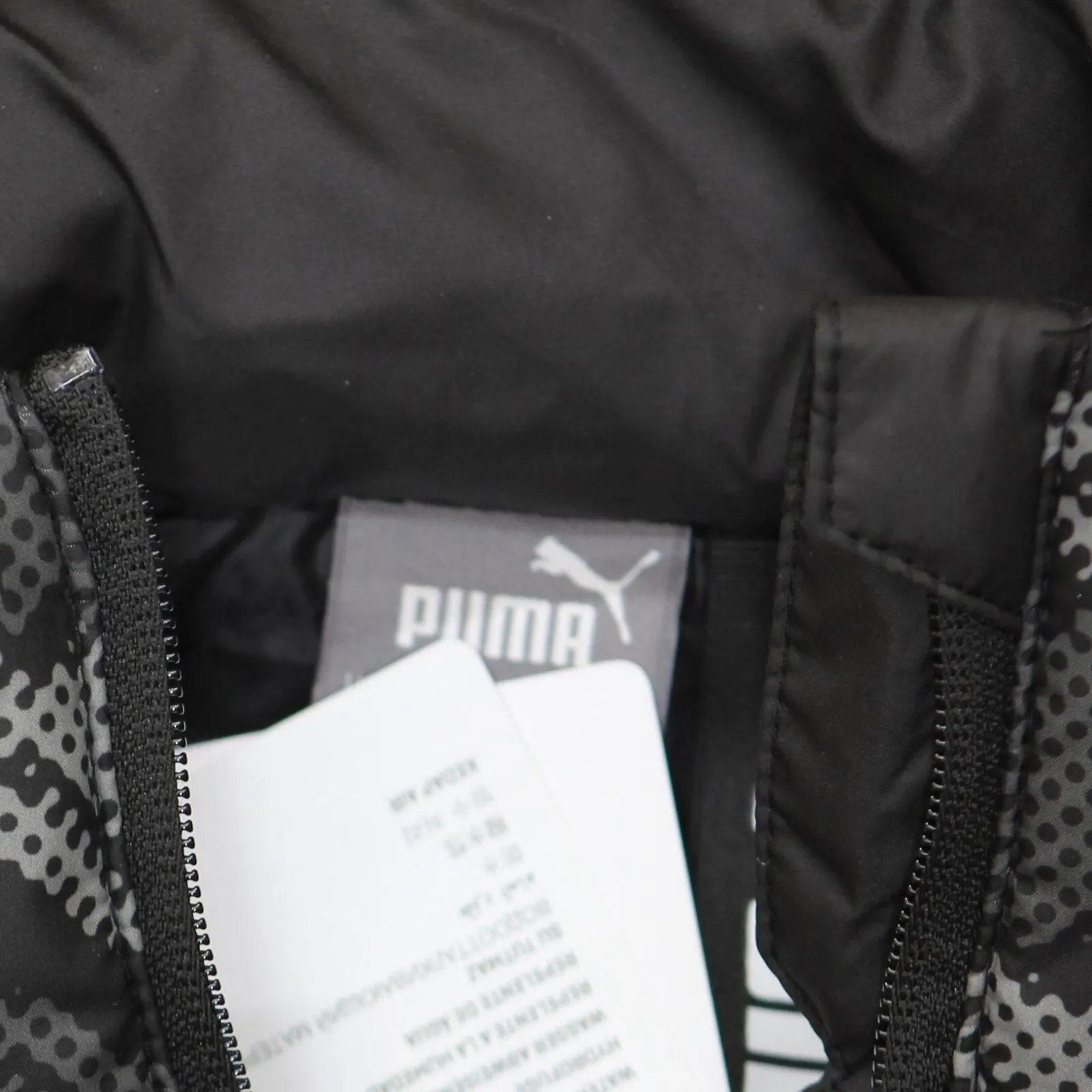Puma Men's Padded Puffer Camo Jacket