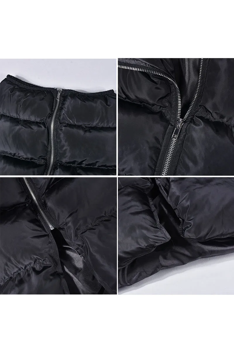 QH0538 Puffer Long Skirt