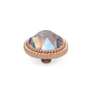 Qudo Fabero 10mm Rose Gold Topper - Silk Shimmer
