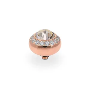 Qudo Tondo Deluxe 10mm Rose Gold Topper - Silk