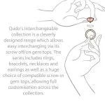 Qudo Tondo Deluxe 10mm Silver Topper - Silk