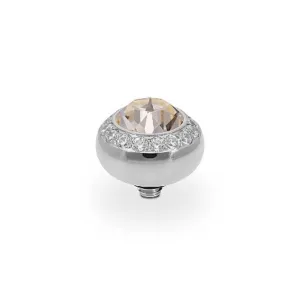 Qudo Tondo Deluxe 10mm Silver Topper - Silk