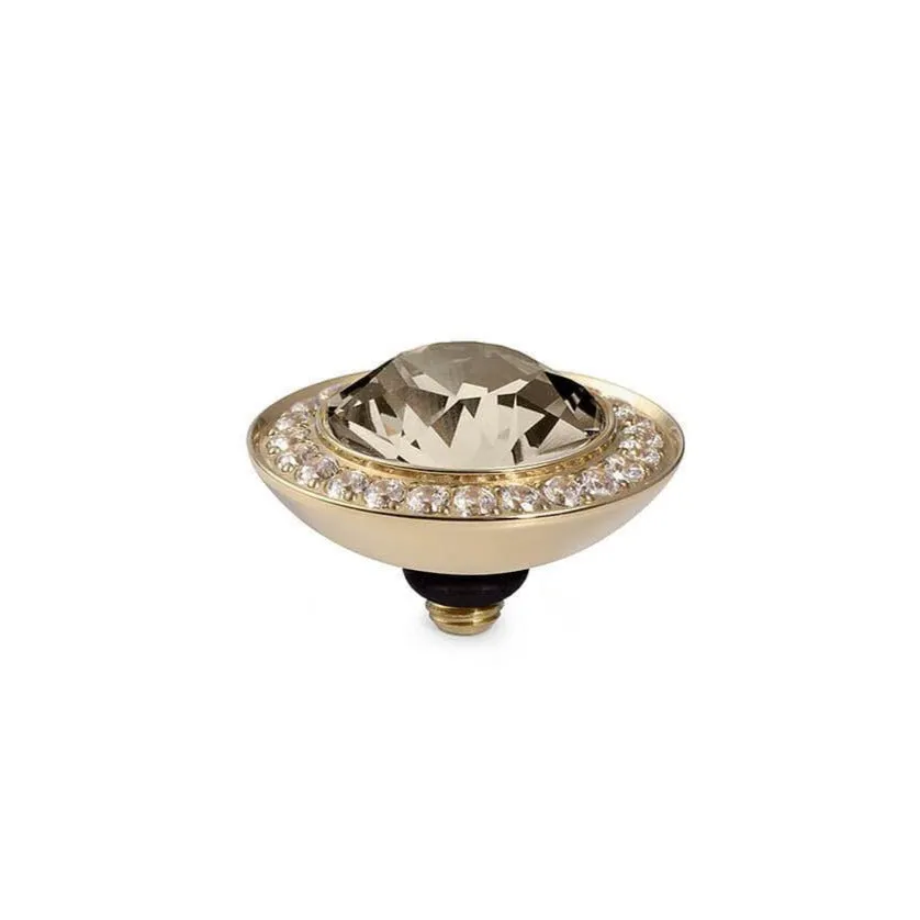 Qudo Tondo Deluxe 13mm Gold Topper - Light Silk