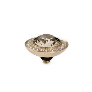 Qudo Tondo Deluxe 13mm Gold Topper - Light Silk