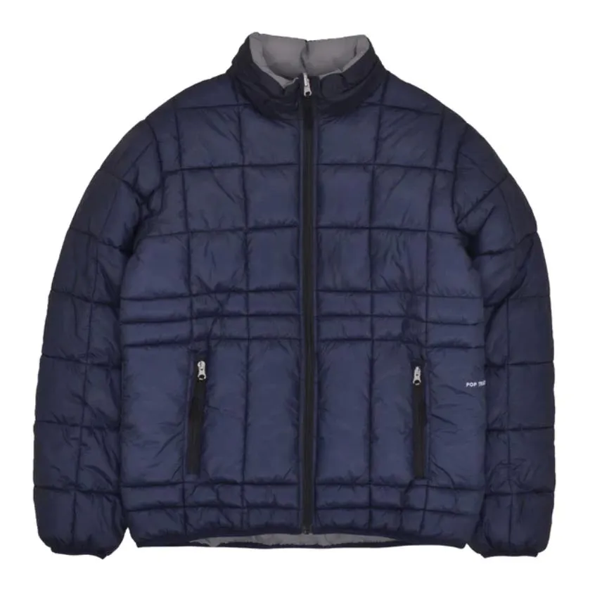 quilted reversible puffer jacket