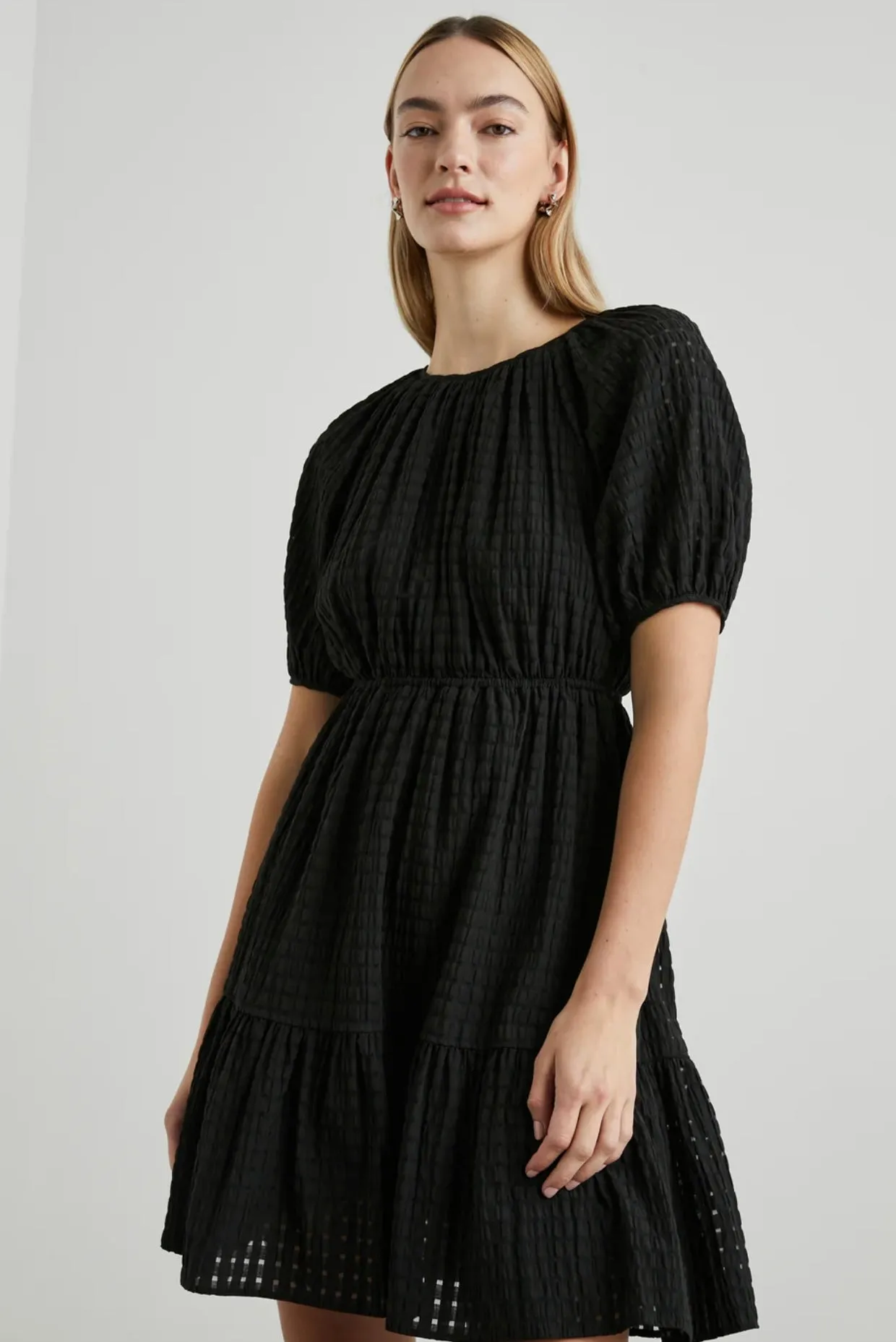 RAILS - Khloe Dress
Black Seersucker