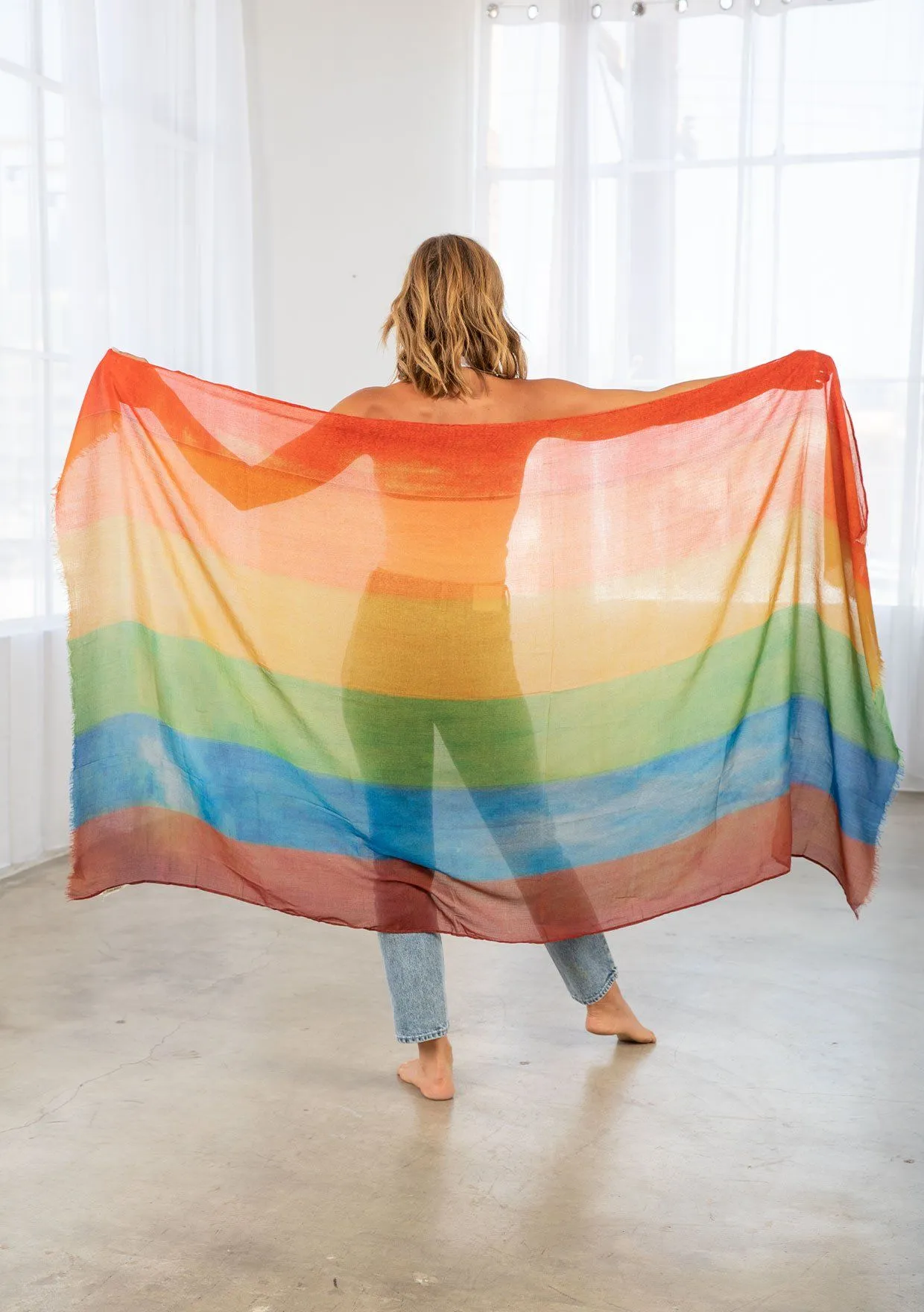 Rainbow Scarf