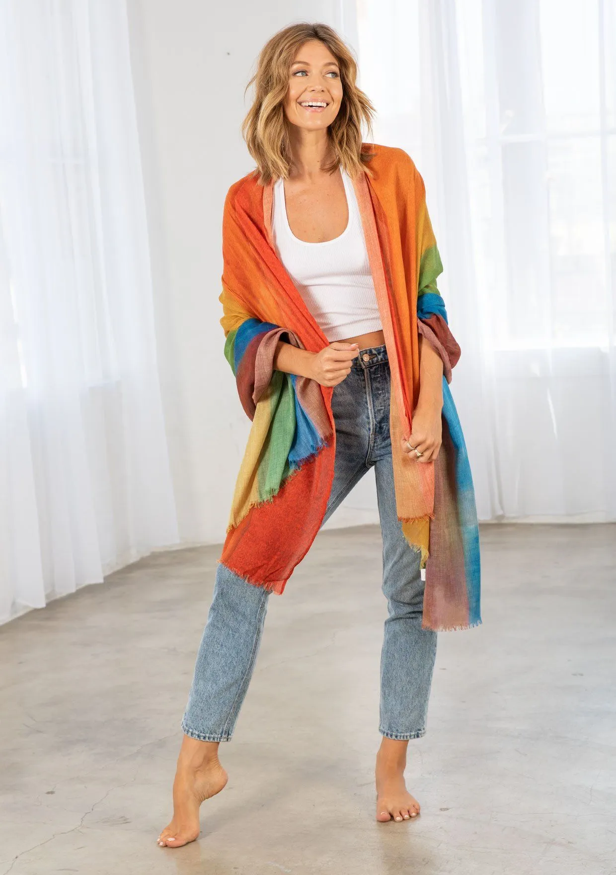 Rainbow Scarf