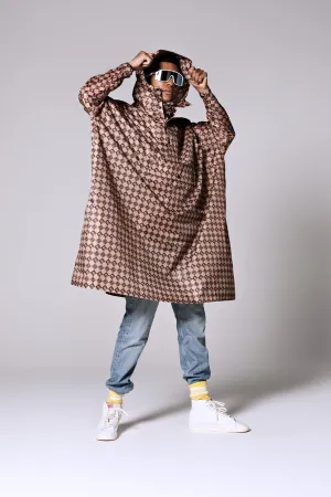RAINKISS Damier Poncho
