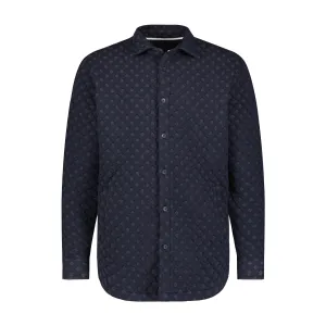 Raised Jacquard Waffle Weave Shirt
