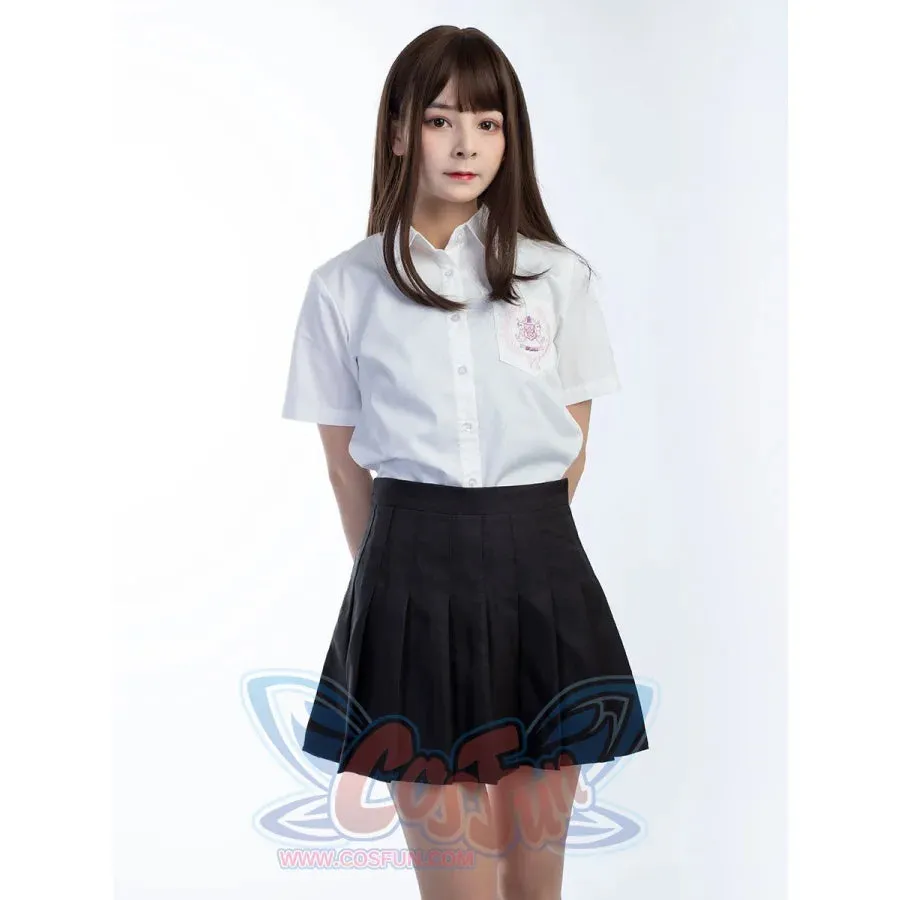 【READY TO SHIP】JK High Waist Yellow Plaid Pleated Skirts C00169