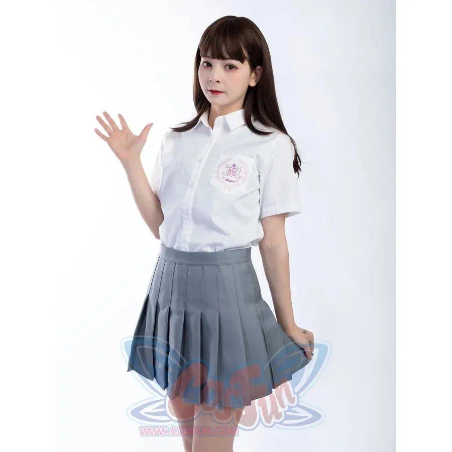 【READY TO SHIP】JK High Waist Yellow Plaid Pleated Skirts C00169