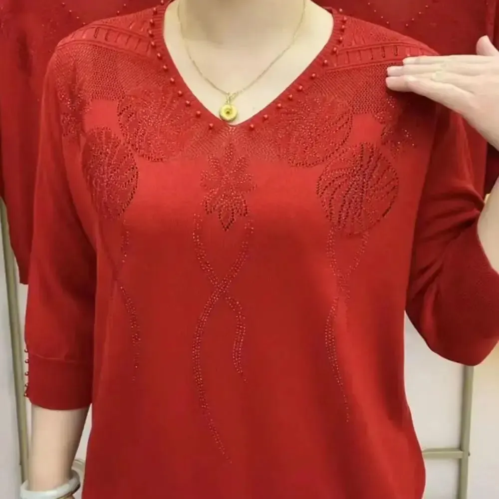 Rebeca® | Winter frozen silk sweater