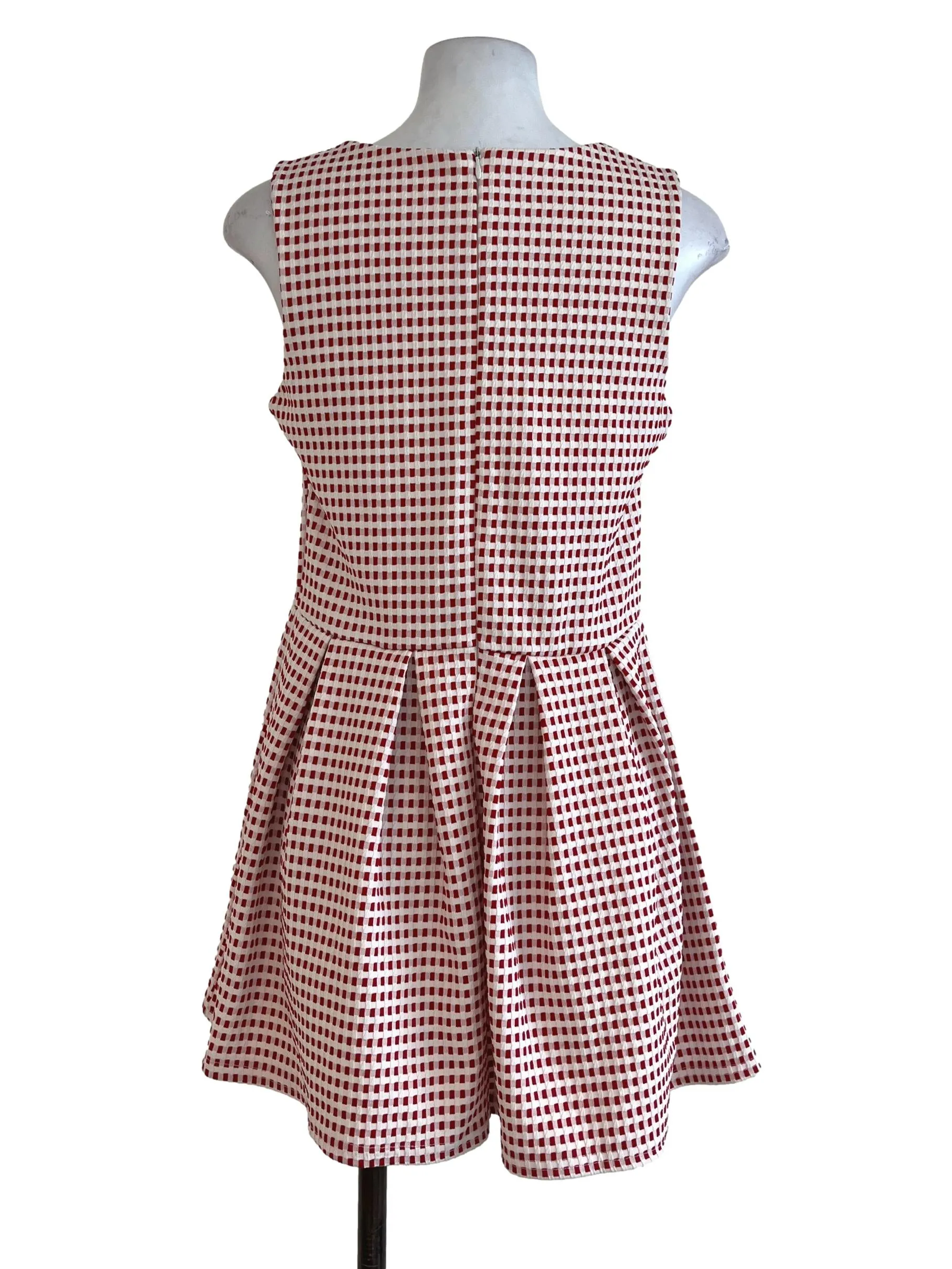 Red Printed Dress