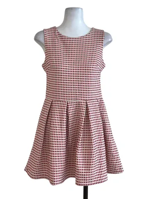 Red Printed Dress