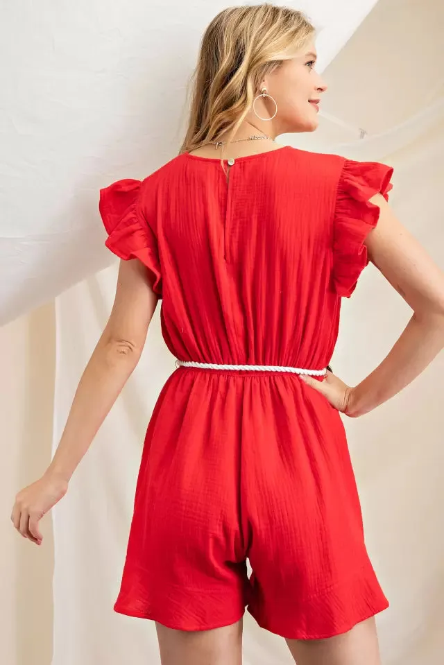 Red Red Romper