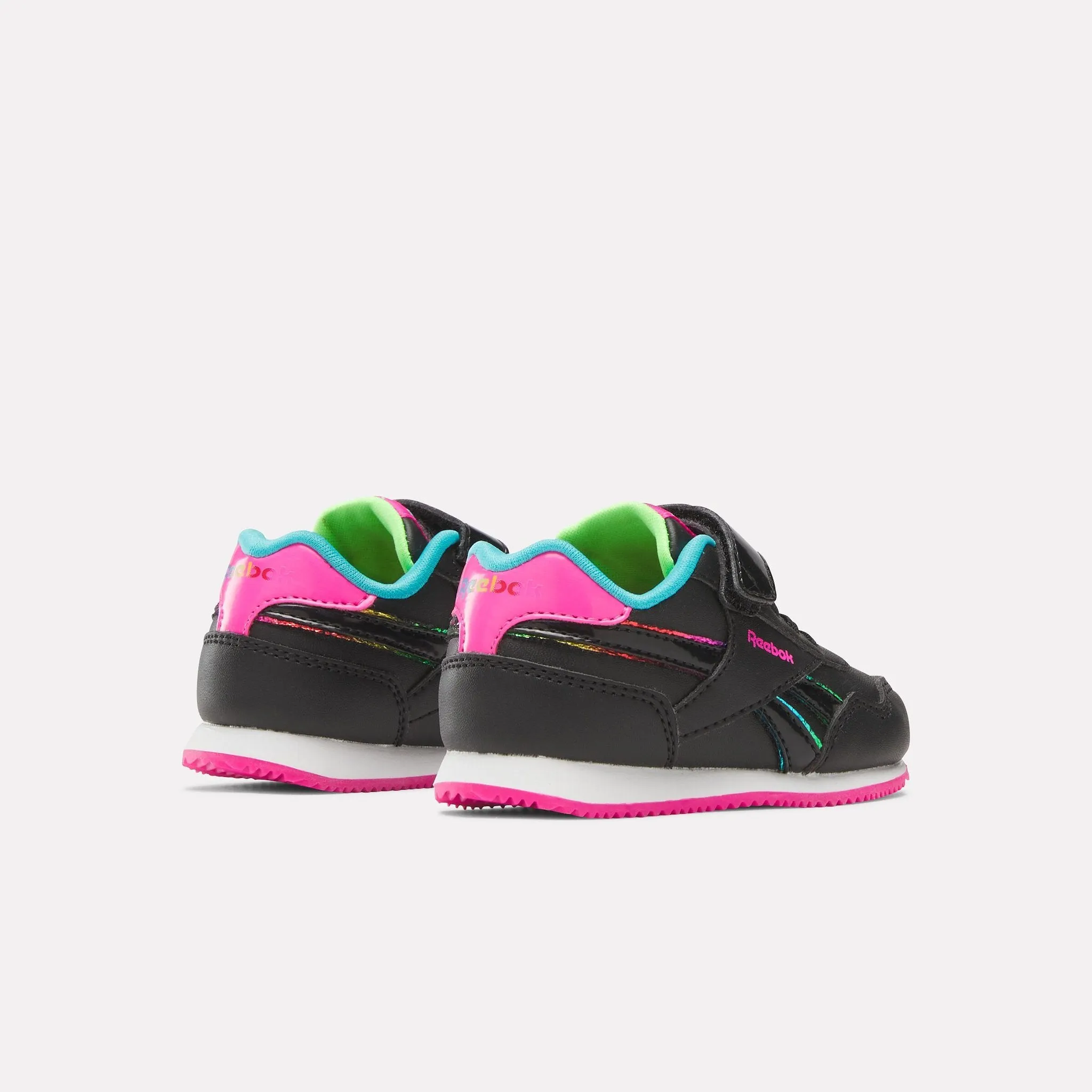 Reebok παιδικά αθλητικά παπούτσια κορίτσι Μαύρα Royal CL JOG 3.0 1V 100033287