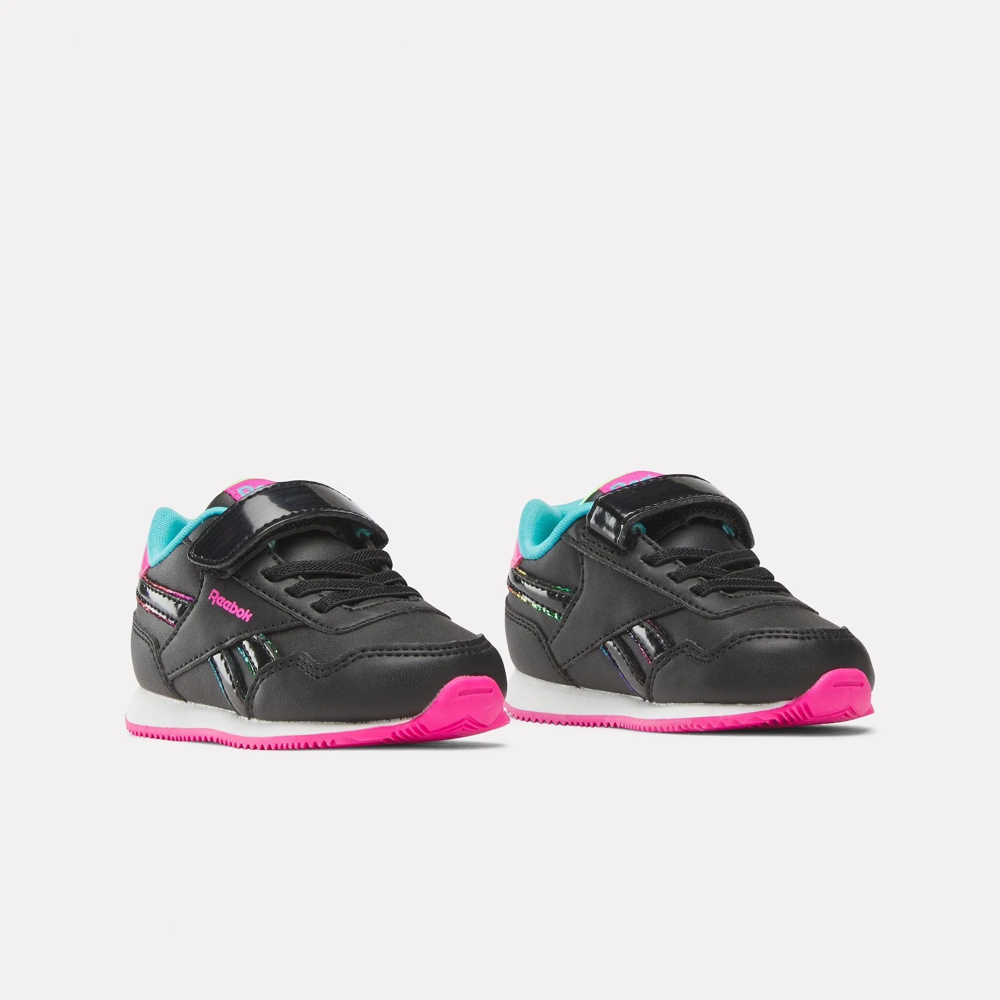 Reebok παιδικά αθλητικά παπούτσια κορίτσι Μαύρα Royal CL JOG 3.0 1V 100033287