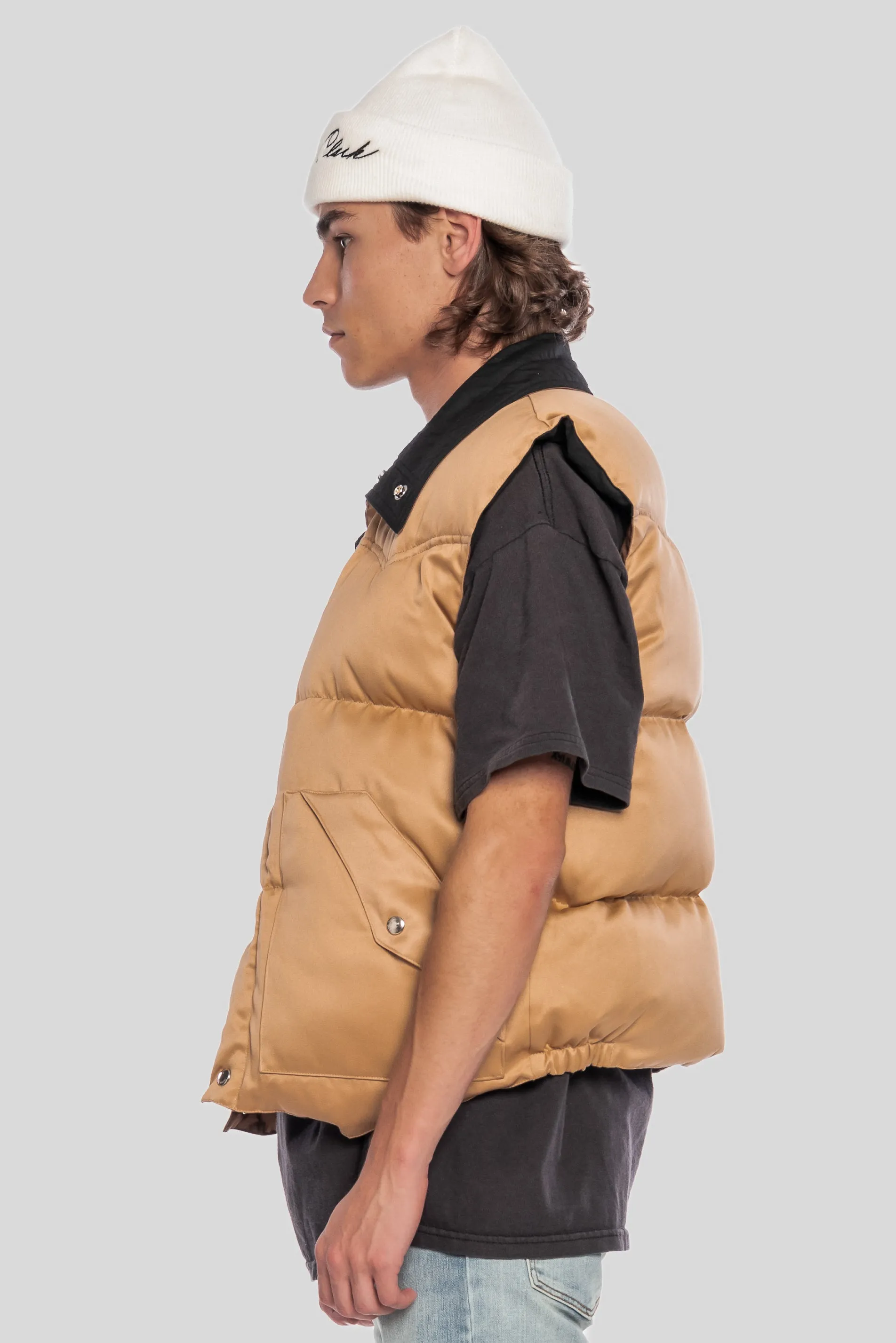REVERSIBLE WEST COAST PUFFER VEST