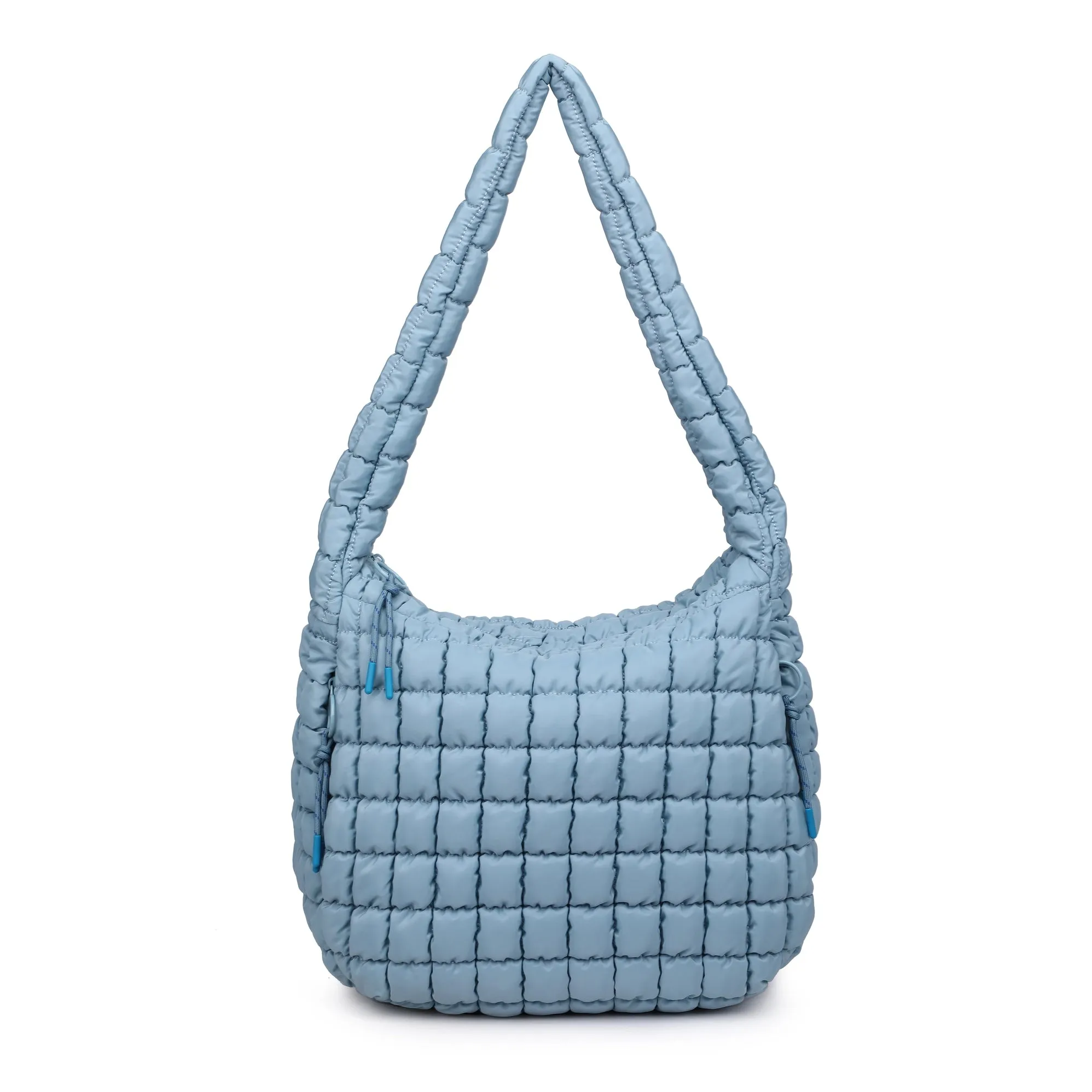 Revive Puffer Hobo Bag Sky