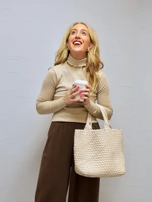 Ribbed Knit Turtleneck