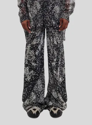 RICK OWENS | Printed Silk Bias Pant