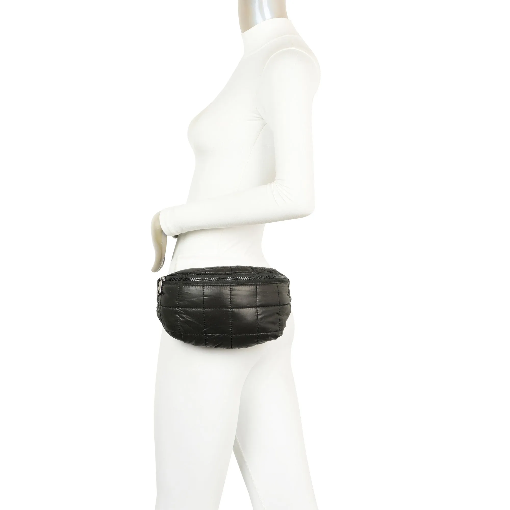 Riley's Puffer Bum Fanny Belt Bag - Black