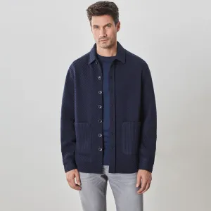 Robert Barakett Hoffburg Overshirt - Navy