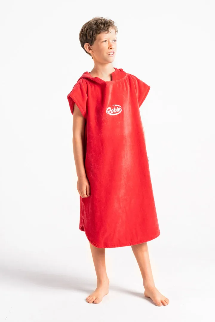 Robies Junior Hooded Changing Robe Short Sleeves