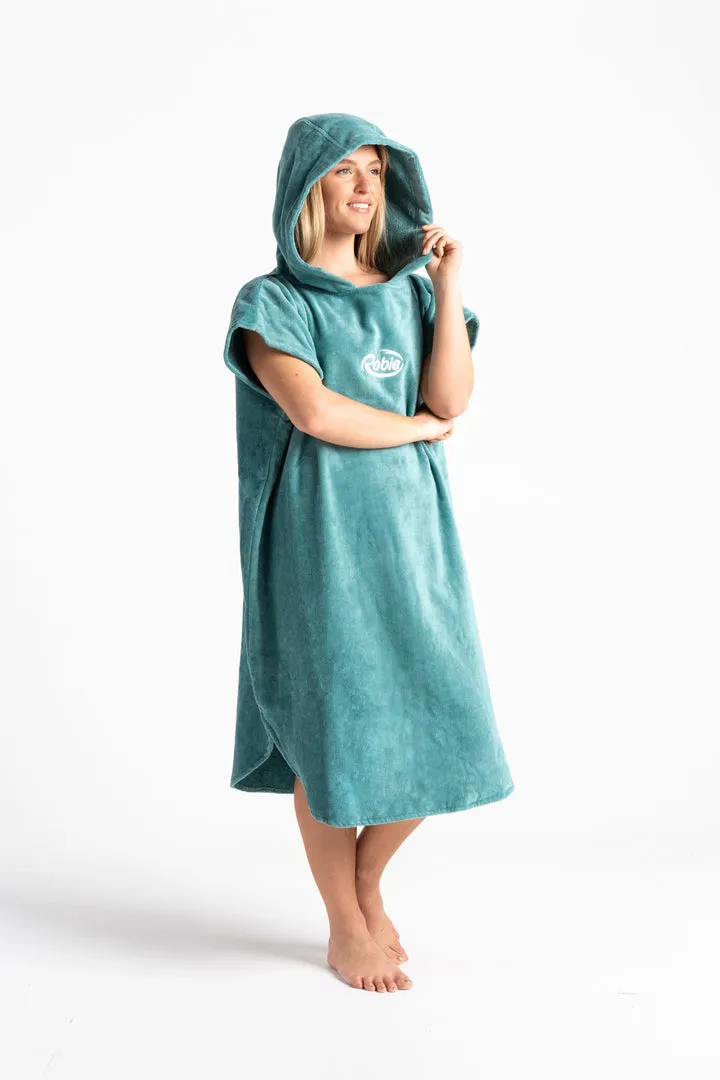 Robies Original Hooded Changing Robe Short Sleeves