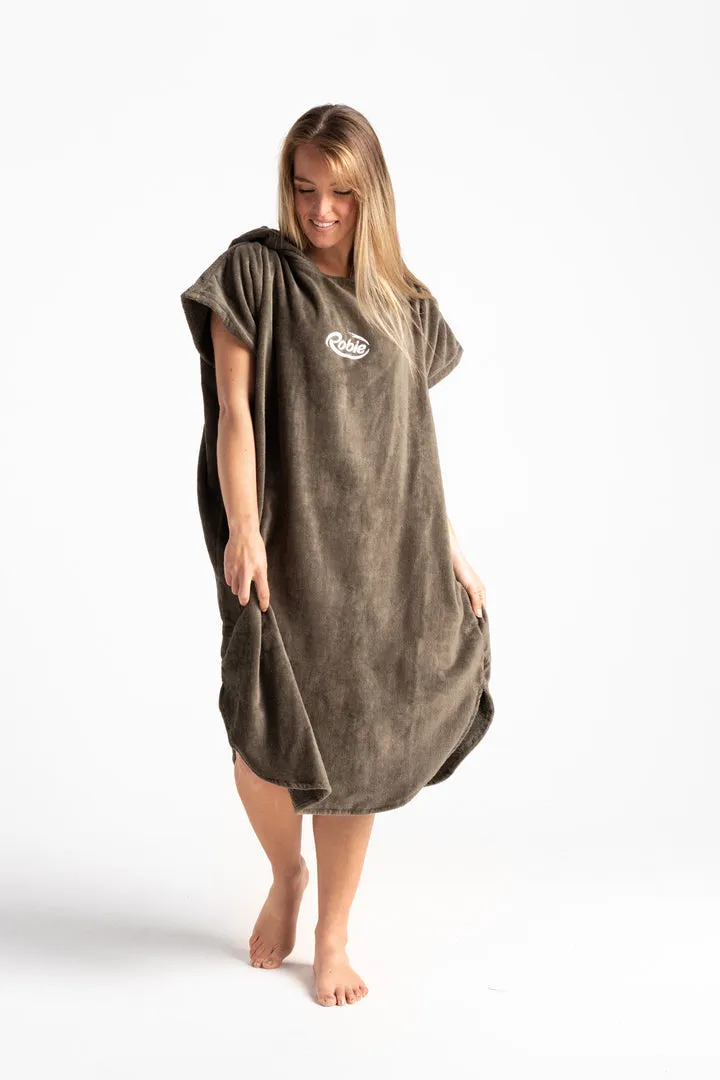 Robies Original Hooded Changing Robe Short Sleeves