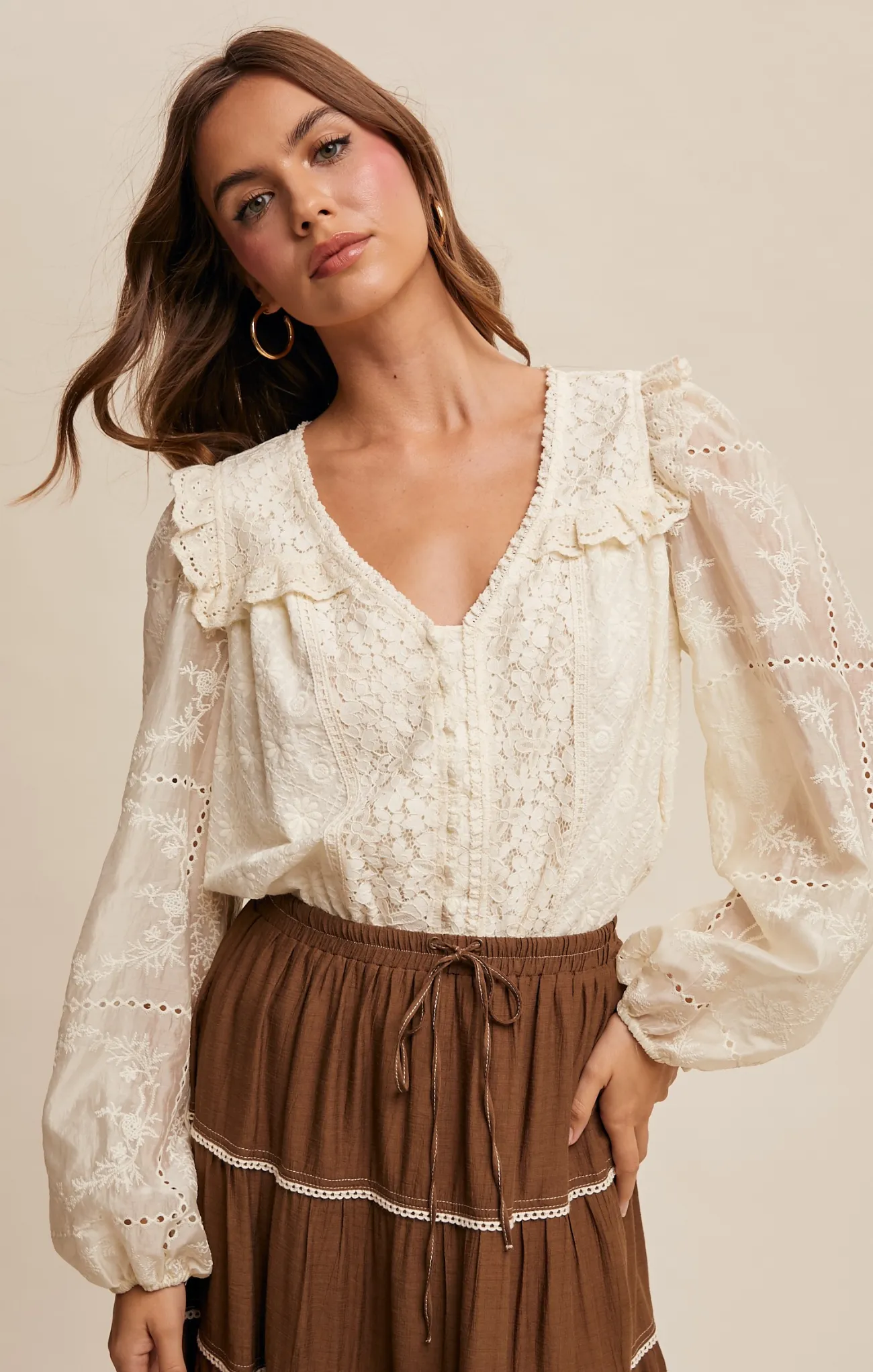 Romance Lace Blouse
