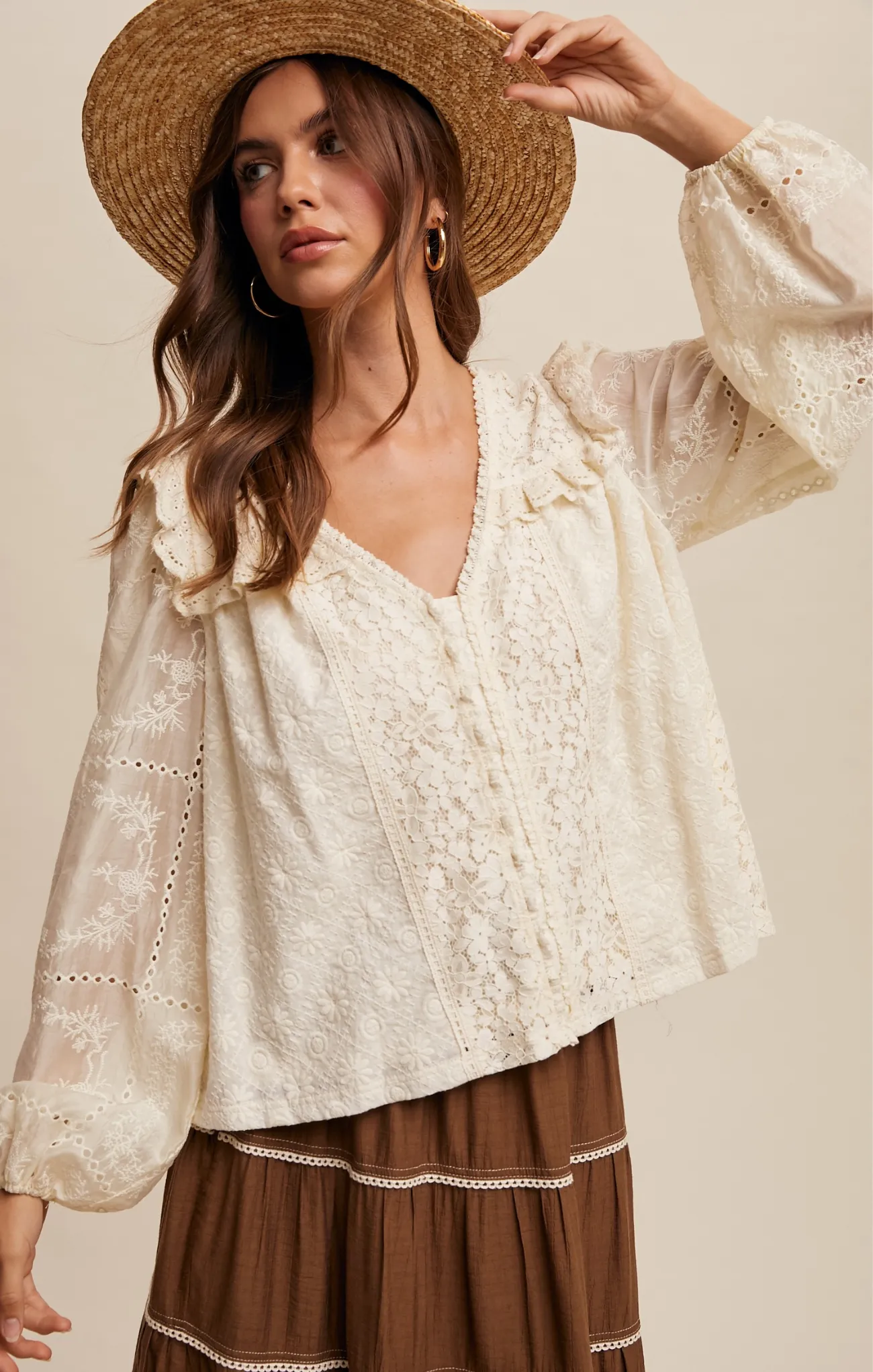 Romance Lace Blouse