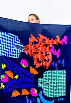 Royal Euphoria Vase Scarf/Sarong