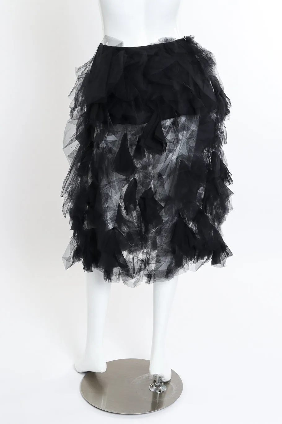 Ruched Tulle Skirt