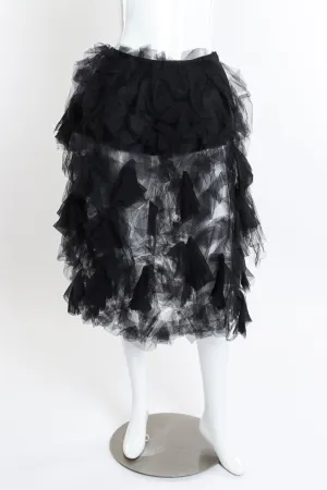 Ruched Tulle Skirt
