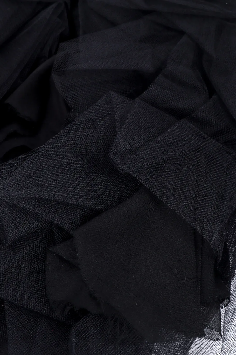 Ruched Tulle Skirt