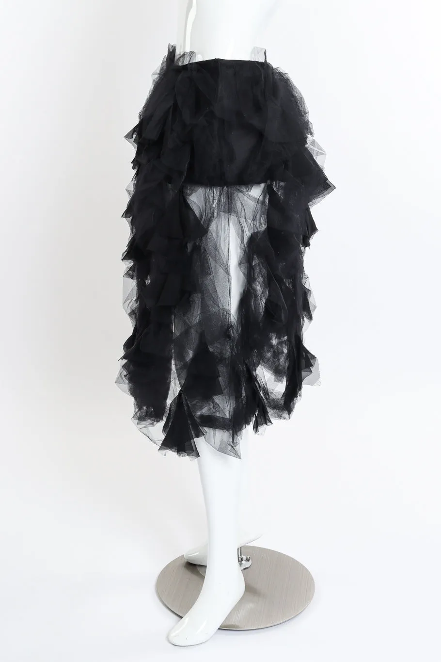 Ruched Tulle Skirt