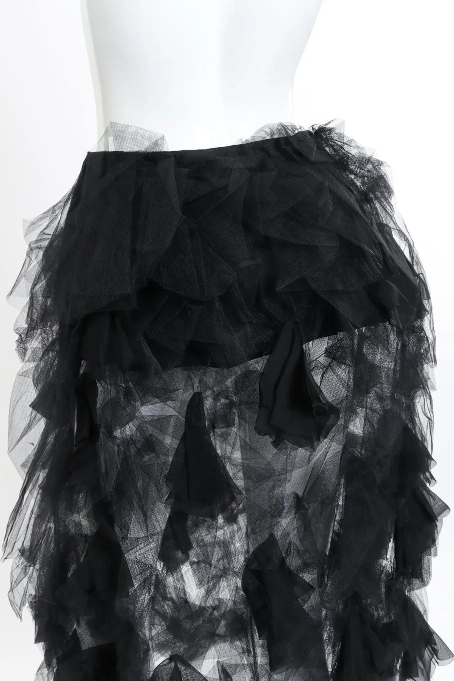 Ruched Tulle Skirt