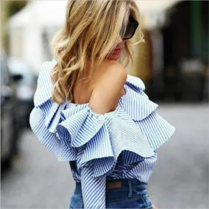Ruffled Fiesta Blouse