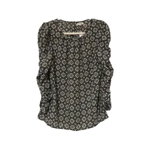 Ruffled Long Sleeve Blouse