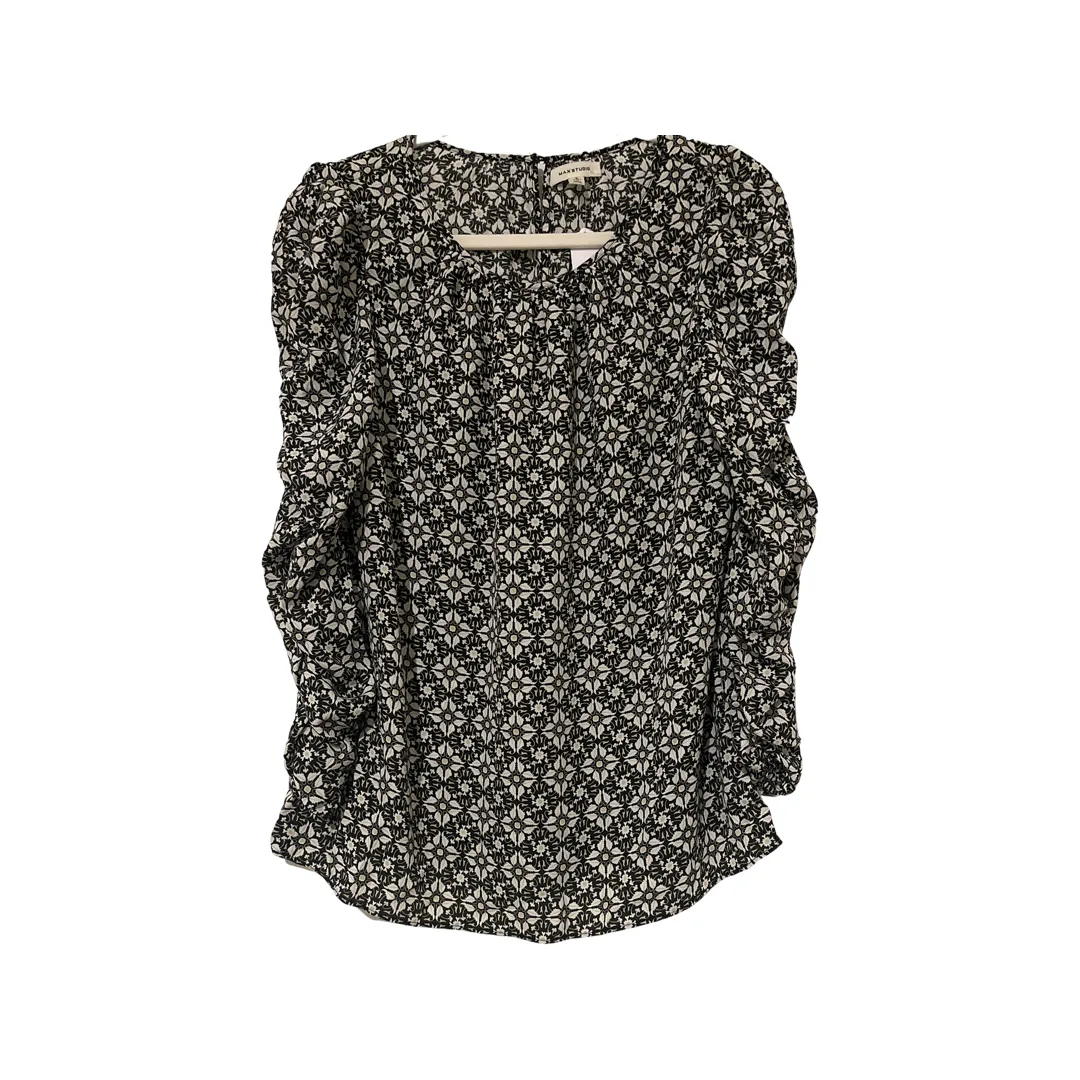 Ruffled Long Sleeve Blouse