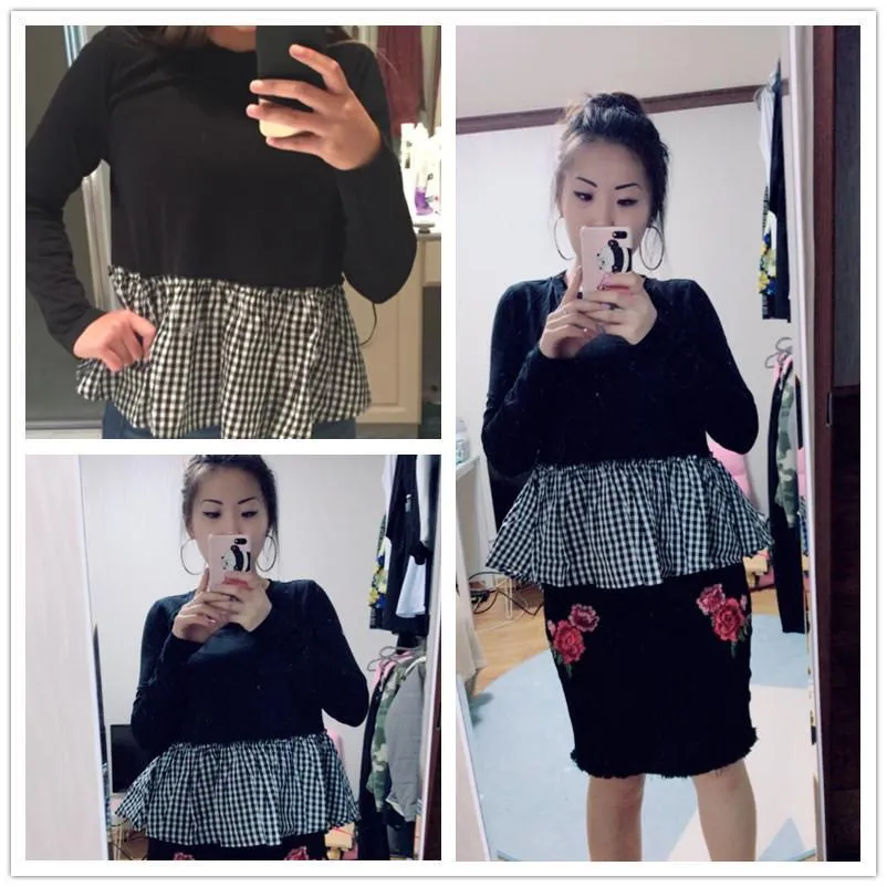 Ruffled T-Shirt